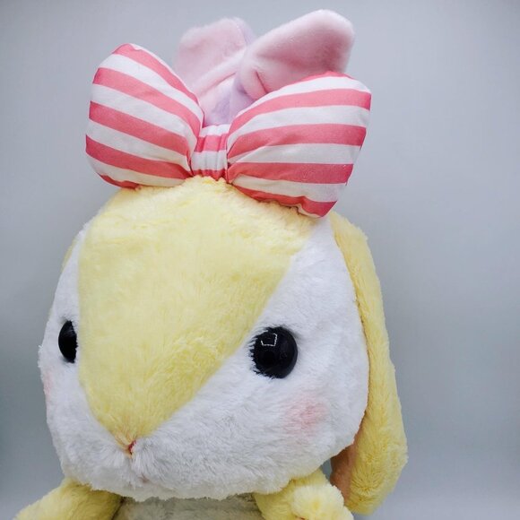 Pote Usa Loppy Bunny Jumbo Plush (Yellow) - Picture 4 of 6